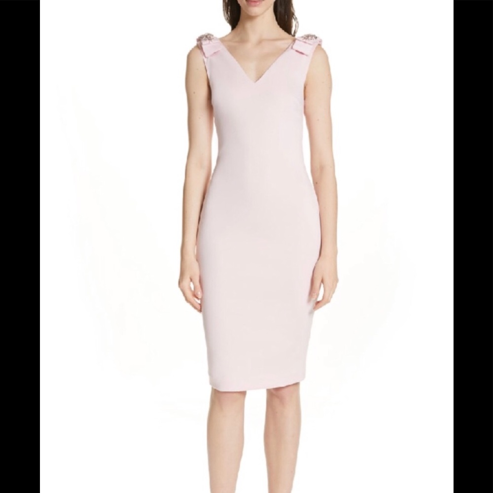 Ted Baker Belliah Bow Shoulder Body-Con Dress